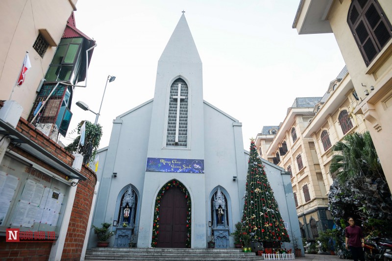 Văn hoá - Hà Nội: Hàng loạt nhà thờ trang hoàng trước giờ đón giáng sinh (Hình 16).