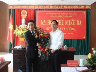 Thanh Hóa có tân Chủ tịch UBND Thành phố