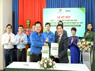 Amway Việt Nam hợp tác cùng trung ương đoàn thực hiện hoạt động cộng đồng