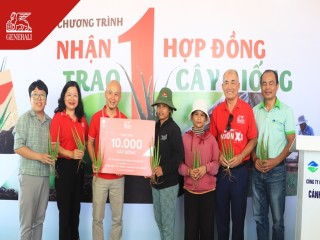 Generali Việt Nam trao tặng 10.000 cây giống cho đồng bào Raglai, Ninh Thuận