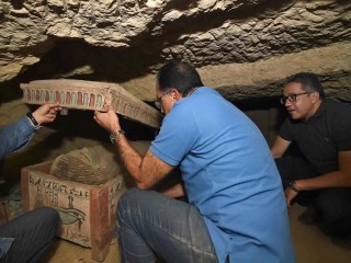 Ai Cập mở nắp thêm 80 quan tài chứa xác ướp