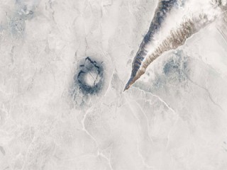 Bí ẩn những vòng băng trên hồ Baikal